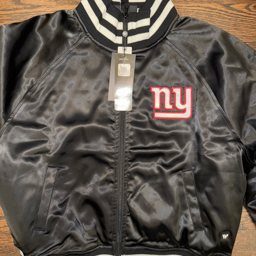 The Wild Collective x Anthropologie Giants Bomber Jacket - Picture 4 of 14